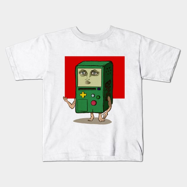 Hu-Mo: The Creepy MO Kids T-Shirt by PhilFTW